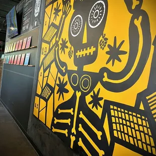 La Dona Cerveceria wall