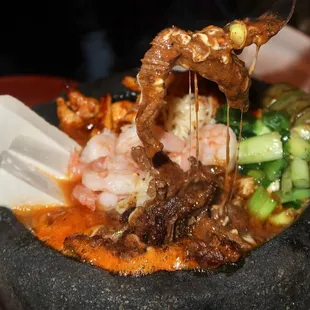 The molcajete is a must order - it was piping hot, mouthwatering stew goodness that I couldn&apos;t get enough of.