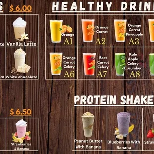 Smoothies and Healthy Drink