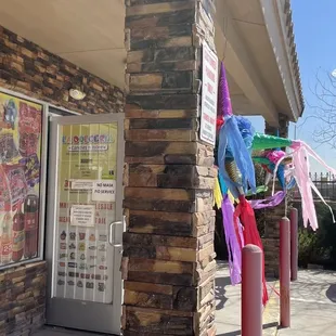 the outside of a store