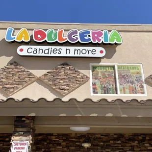 the front of the store