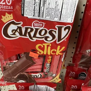 Carlos V chocolates