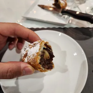 Chocolate empanada