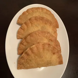 Beef and Chicken Empanadas! Flaky, hot deliciousness!