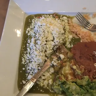 Enchiladas Verdes