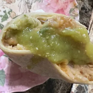 .....with tasty salsa added....delicious!!