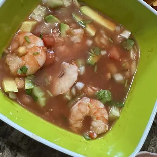 My shrimp cocktail.....