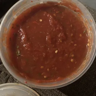 Red salsa