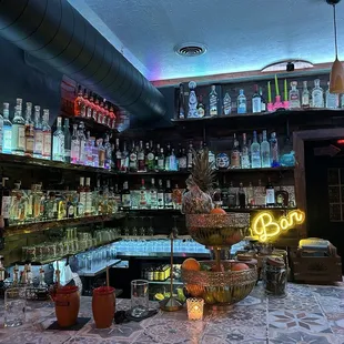 Bar area