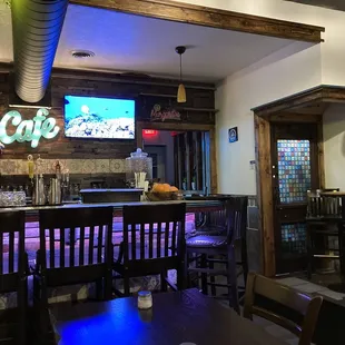Bar area