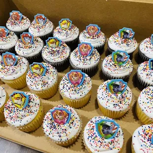 Paw patrol cupcakes!