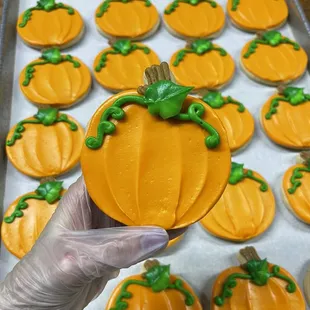 Pumpkin cookies