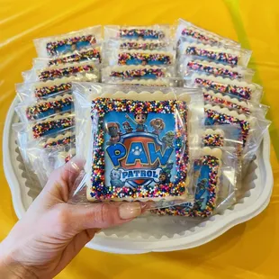 Custom party cookies!