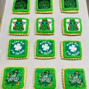 st patrick's day cookies