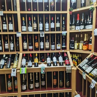 Wine selection
