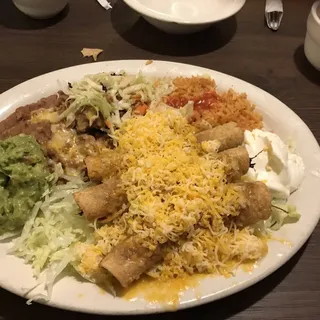 3 Rolled Tacos
