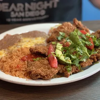 Chicken Or Beef Milanesa