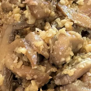 Huachinango And Mushrooms