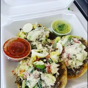 Tostadas Salvadoreñas