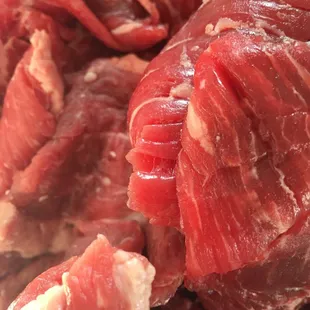 the meat smells like cheese