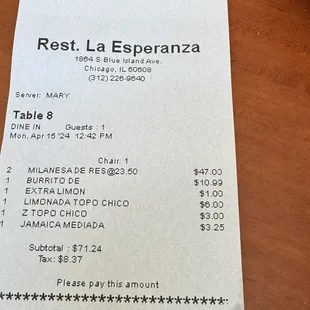 Don&apos;t ask for a lemon for your burrito or for your food, they will cost $1.