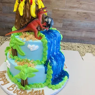 a birthday cake for a boy