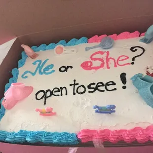 This is a very simple cake to make and this is how they gave it to me!