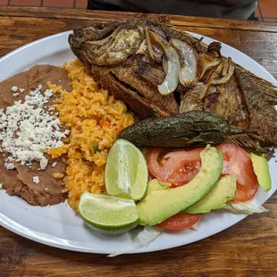 Pescado frito
