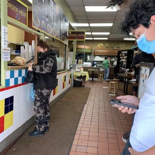 sushi and sashimi, interior