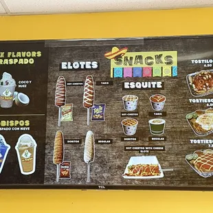 Updated menu 10/28/2019