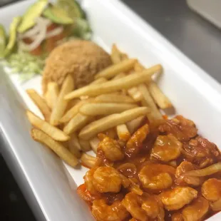 Camarones a la diabla!