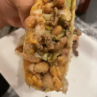 Beef burrito