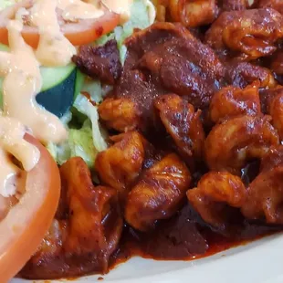 A la diabla. Very tasty.