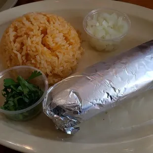 Asada burrito..