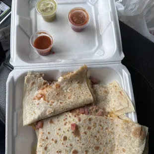 Cheese quesadilla