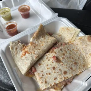 Cheese quesadilla