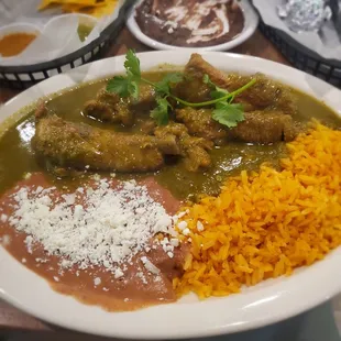 Costilla de Puerco en Salsa Verde