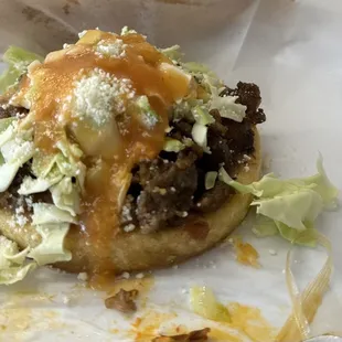 Sope de asada