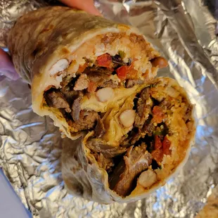 Carne Asada Burrito