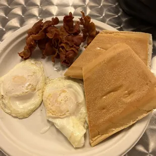 Bacon, Eggs &amp; Tostada