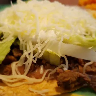 Steal tostada
