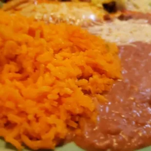 The rice and beans