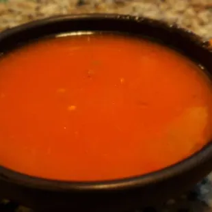 The hot salsa