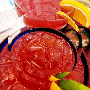 JAMAICAN HIBISCUS  MARGARITAS