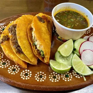 Birria tacos