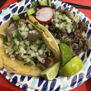 Tacos de lengua  Tacos al pastor