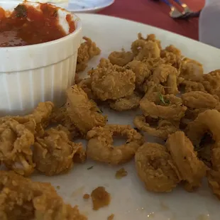 Fried calamari