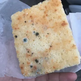 MOLD!!!!!  extra toppings at no charge..so disgusting