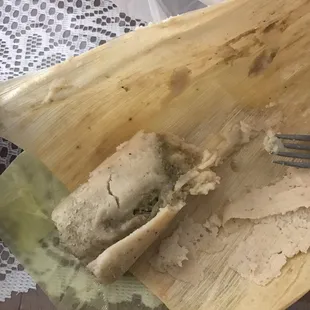 The food was good but for the price I paid for the tamales and the size they came in was not worth it. I bought half a dozen for $10