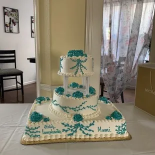 a cake on a table